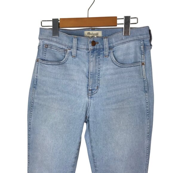 Madewell 10" Roadtripper High Rise 5 Pocket Zip Up Jeans Size 27 - Picture 4 of 10